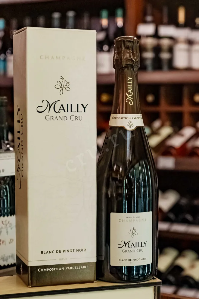 В магазине Крю Профи Mailly Blan de Pinot Noir gift box 2019 0.75 л