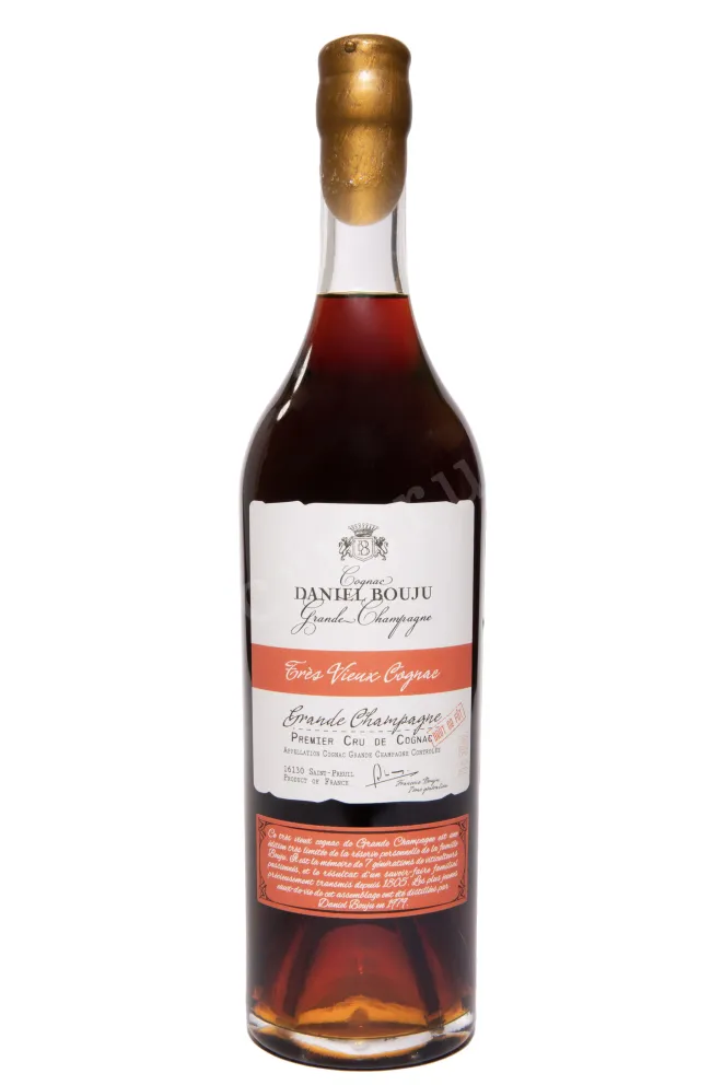 Бутылка Brut de Fut Grande Champagne Daniel Bouju wooden box 1985 0.7 л