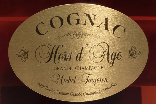 Этикетка Michel Forgeron Hors d'Age gift box 0.7 л