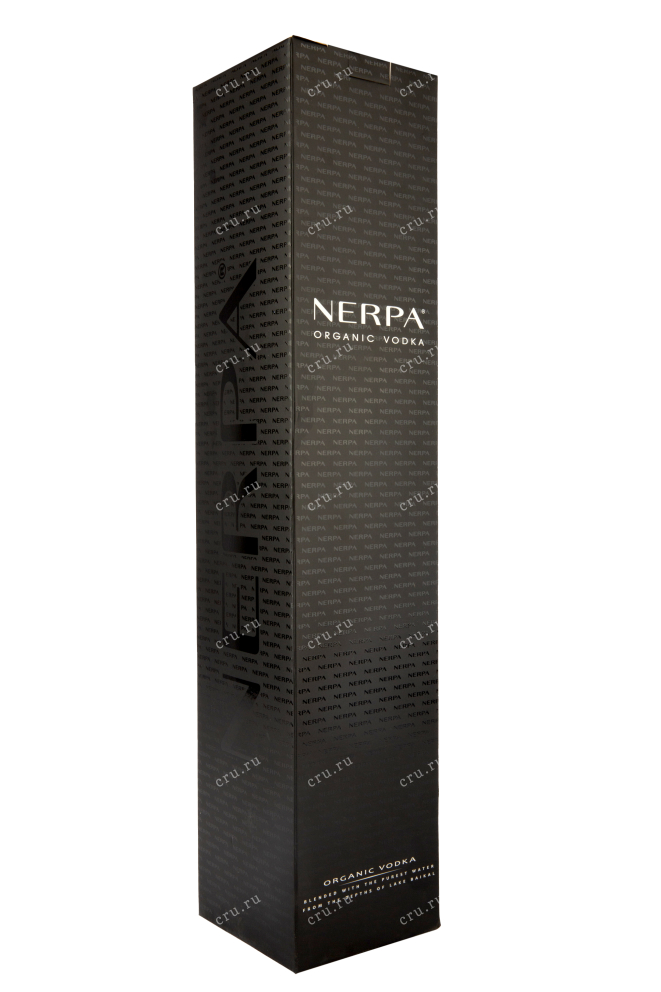 Подарочная упаковка водки Nerpa Organic 3,0