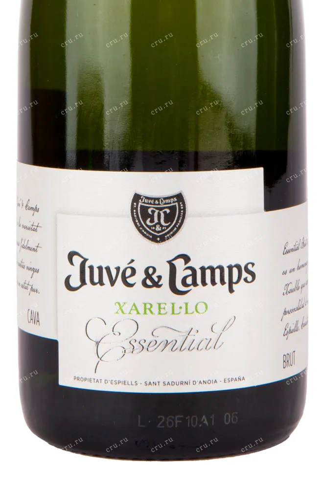 Этикетка игристого вина Juve y Camps Xarello 0.75 л