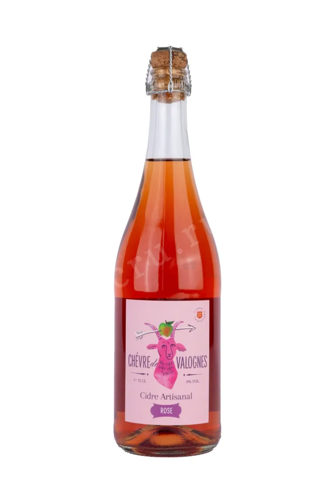Сидр Chevre De Valognes Cidre Artisanal Rose  0.75 л