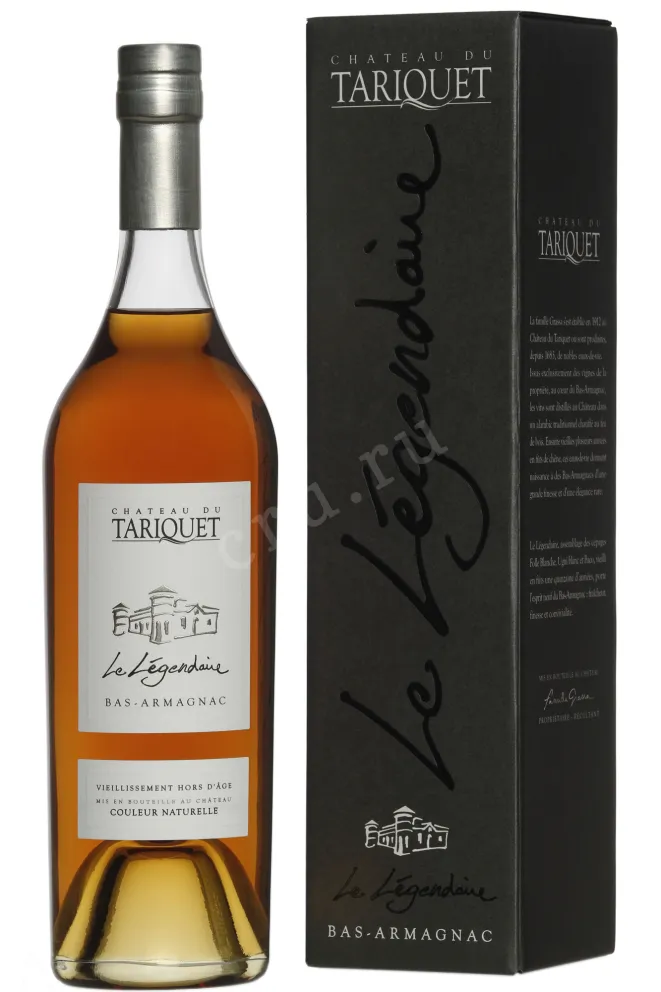 Арманьяк Domaine du Tariquet Le Legendaire Bas-Armagnac AOC in gift box  0.7 л