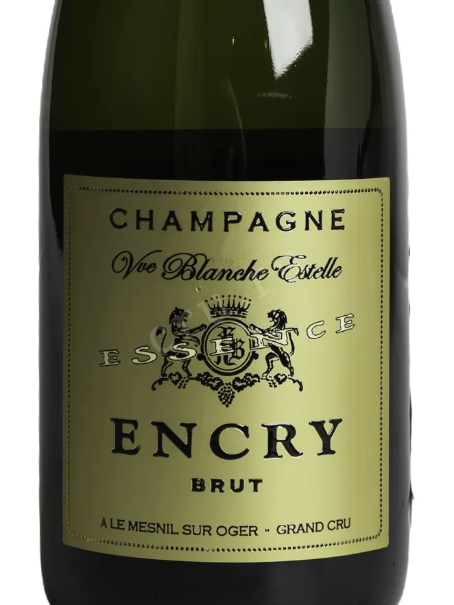 Этикетка Encry Brut 2018 0.75 л