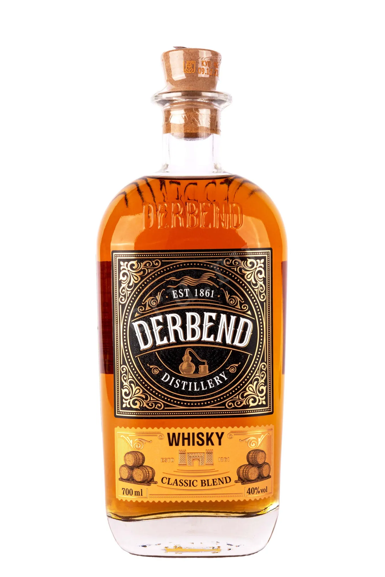 Фото — Виски Derbend Distillerie Classic Blend 3 years  0.7 л