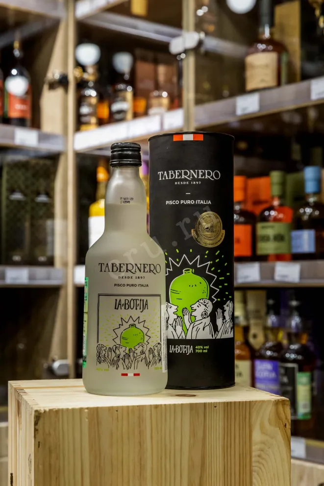 В магазине Крю Профи Tabernero La Botija Pisco Puro in tube 0.7 л