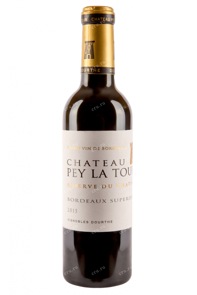 Вино Chateau Pey La Tour Reserve Du Chateau Bordeaux Superieur 2015 0.375 л