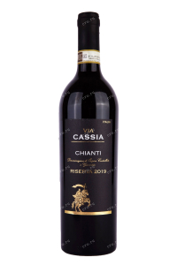 Вино Castellani Via Cassia Chianti Riserva 2019 0.75 л