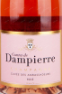 Этикетка Comt Audoin de Dampierre Brut Rose 2019 0.75 л