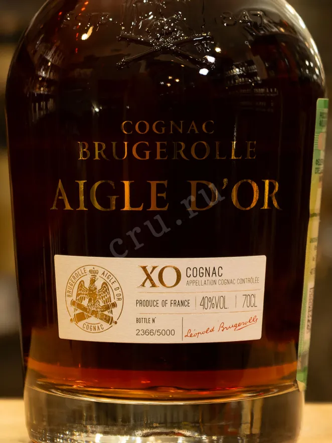 В магазине Крю Профи Brugerolle Aigle d'Or XO in gift box 0.7 л