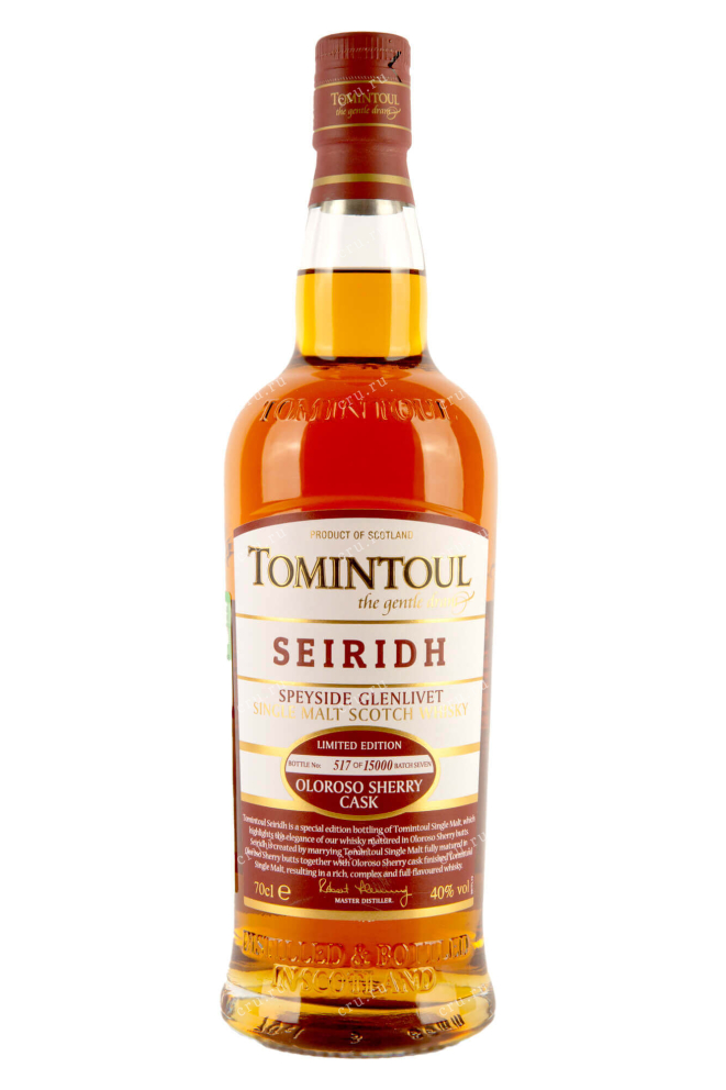 Бутылка Tomintoul Seiridh 0.7 л