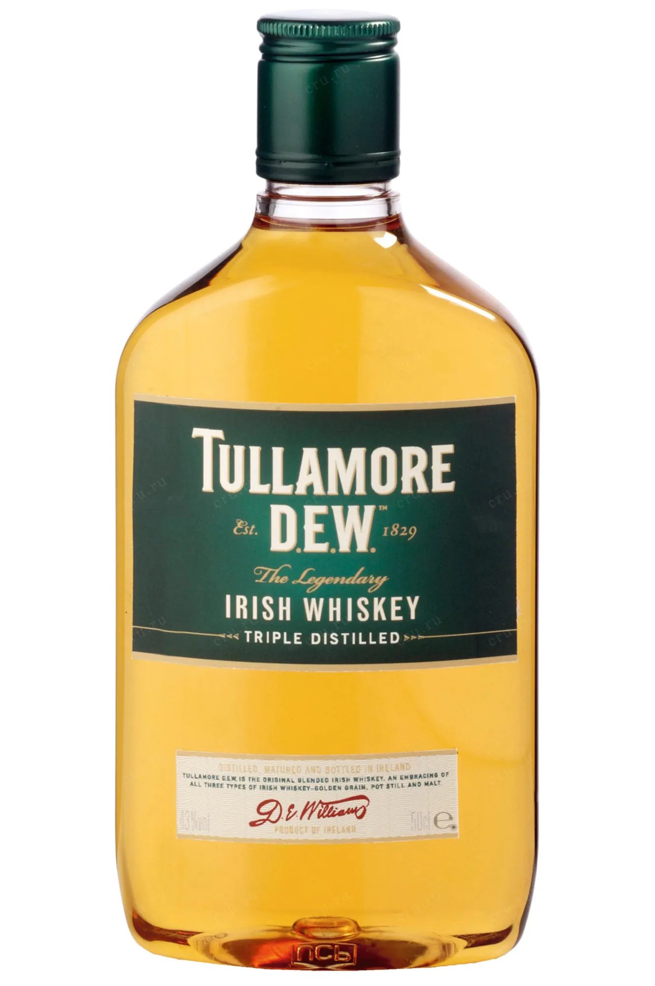 Фото — Виски Tullamore Dew  0.5 л