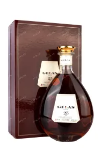 Арманьяк Gelas Bas Armagnac 25 ans decanter in gift box  0.7 л