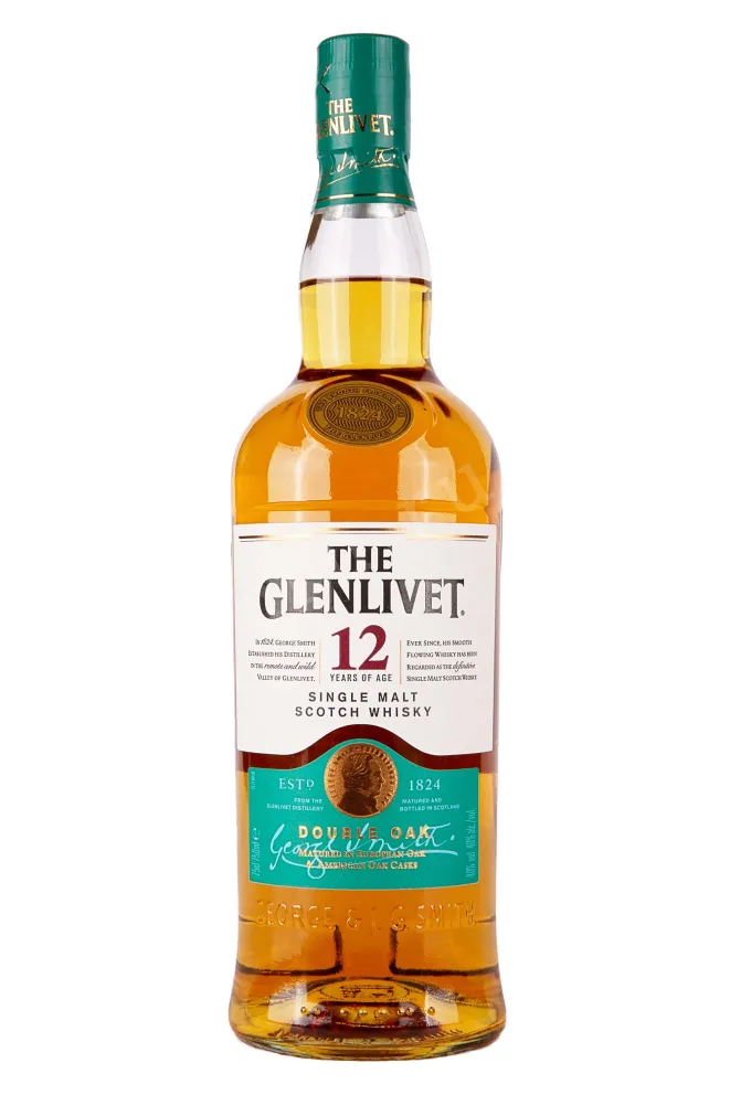 Бутылка The Glenlivet 12 years in gift box 0.75 л