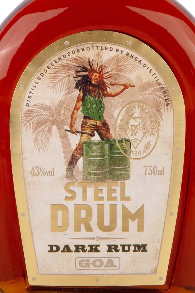 Этикетка Steel Drum Dark 0.75 л