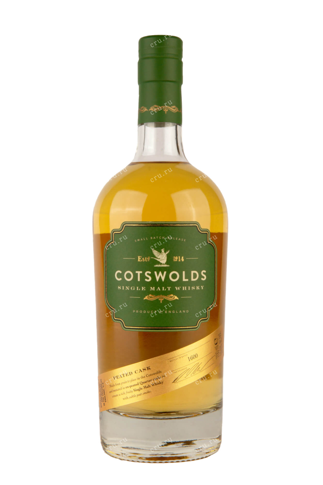 Бутылка Cotswolds Peated Cask  0.7 л