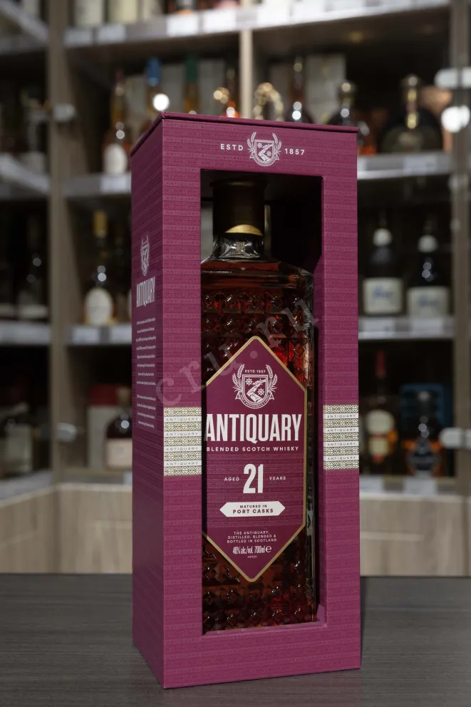В магазине Крю Профи Antiquary Port Casks 21 years in gift box 0.7 л