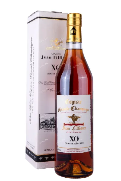 Коньяк Jean Fillioux, XO Grande Reserve, Grande Ghampagne Premier Cru, gift box  0.7 л