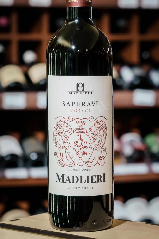 В магазине Крю Профи Madlieri Art Saperavi 2017 0.75 л