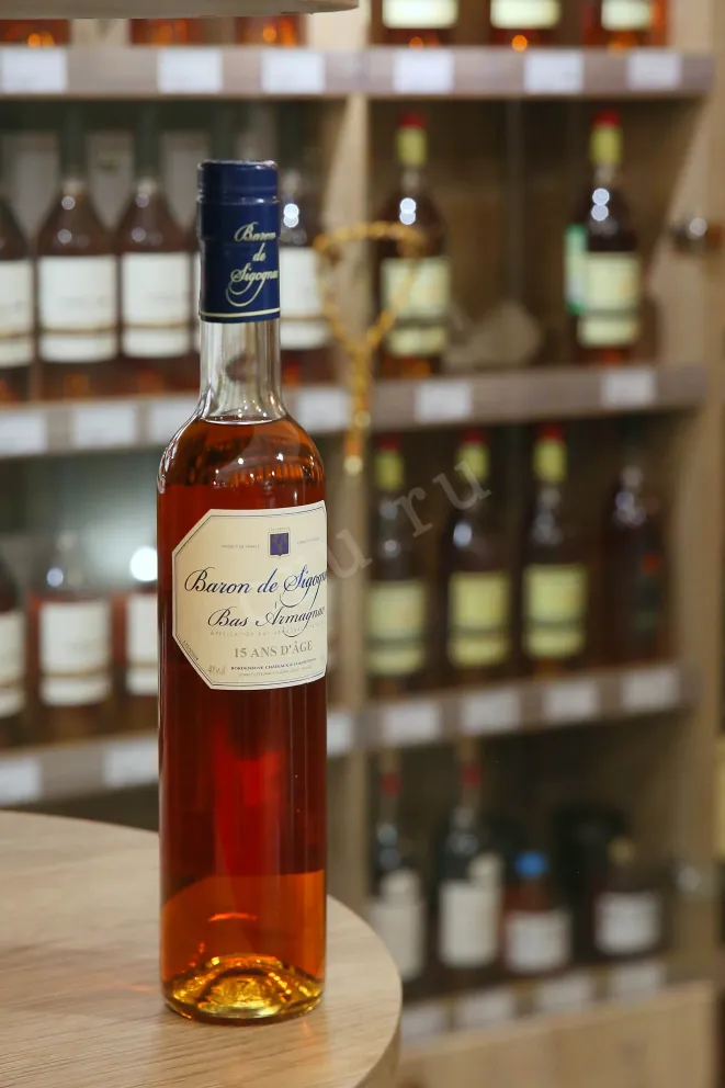 В магазине Крю Профи Baron de Sigognac 15 ans d'age 0.5 л
