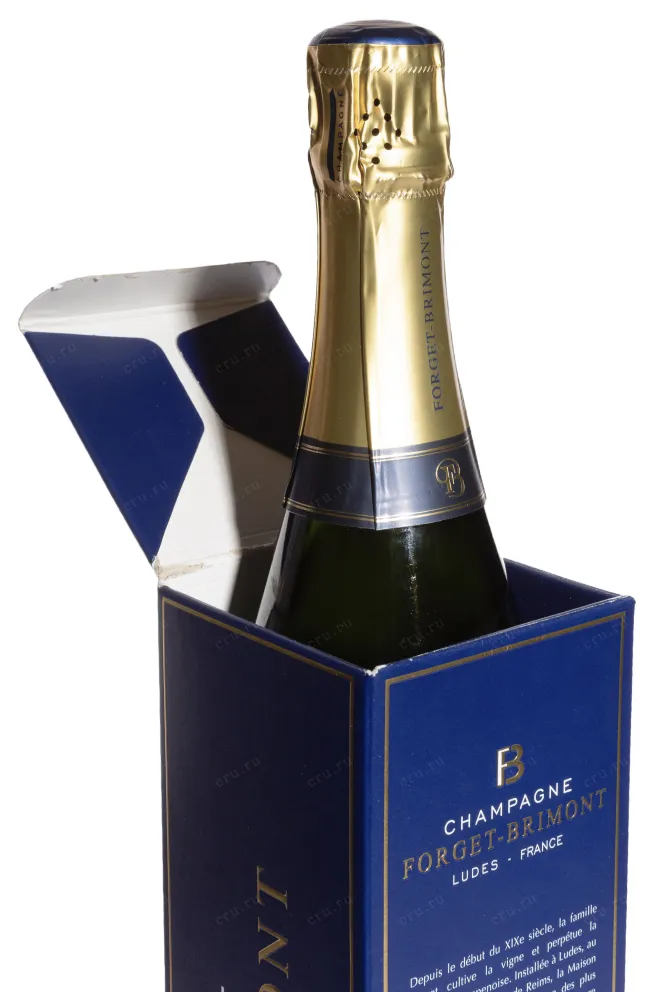 В подарочной коробке Forget-Brimont Brut Terroir in gift box 2020 0.75 л