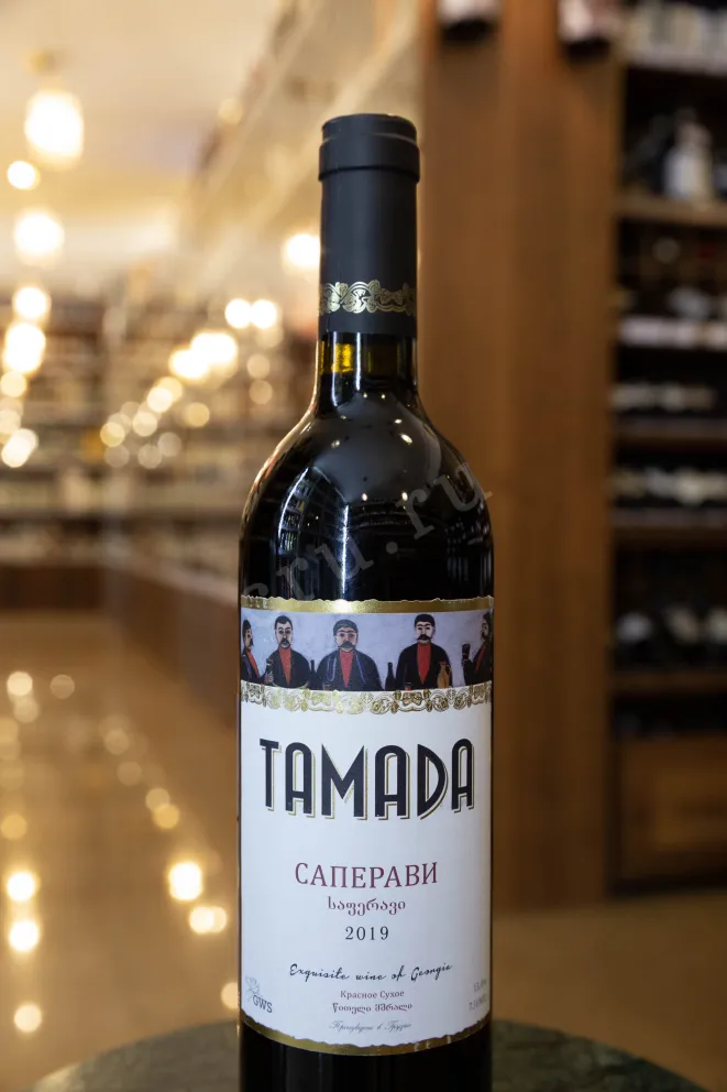 В магазине Крю Профи Tamada Saperavi 2019 0.75 л