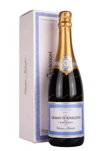 Игристое вино Chartron et Trebuchet Cremant de Bourgogne Chardonnay Brut in gift box 2022 0.75 л
