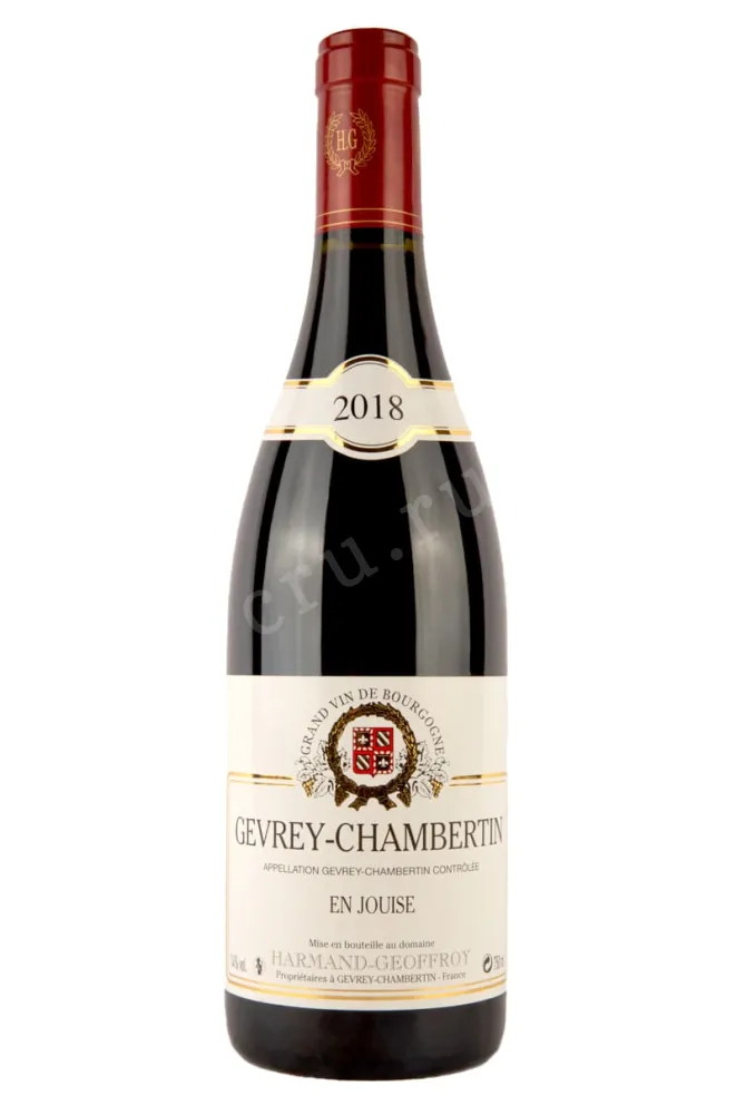 Вино Domaine Harmand-Geoffroy Gevrey-Chambertin En Jouise 2018 0.75 л