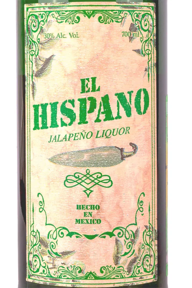 Этикетка El Hispano Jalapeno 0.7 л