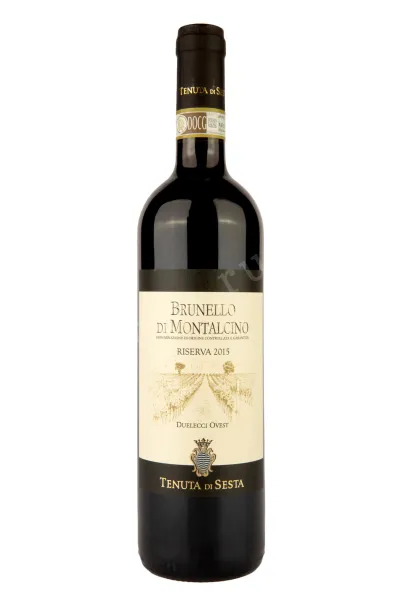 Вино Tenuta Di Sesta Brunello di Montalcino Riserva Duelecci Ovest 2015 0.75 л