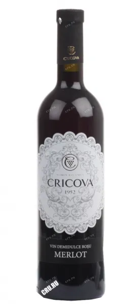 Вино Cricova Lace Range Merlot 0.75 л