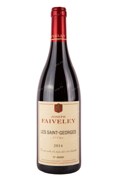 Вино Nuits St Georges 1 er Cru Les Porets Saint Georges Faiveley 2014 0.75 л
