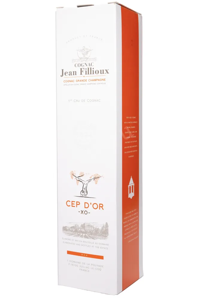 Подарочная коробка Jean Fillioux Cep d'Or 13 years 2010 0.7 л