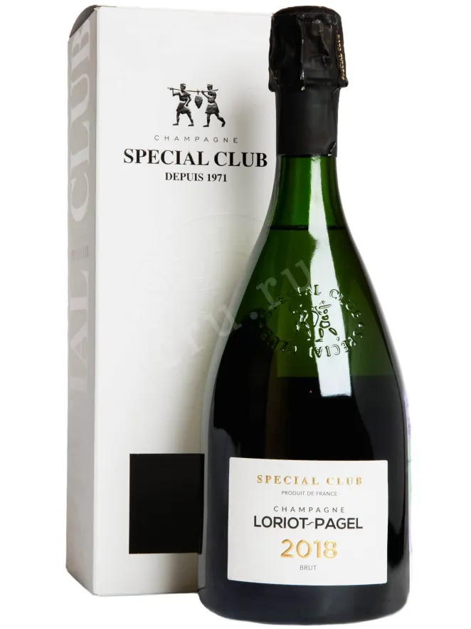 Шампанское Loriot-Pagel Special Club Brut in gift box 2018 0.75 л
