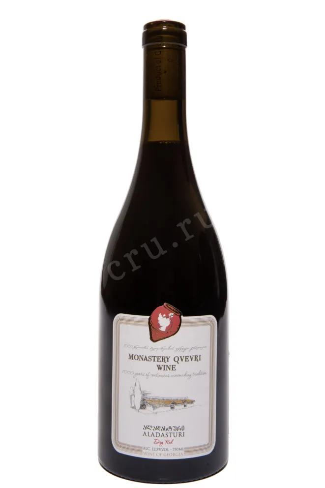 Вино Winery Khareba Monastery Qvevri Wine Aladasturi 2021 0.75 л