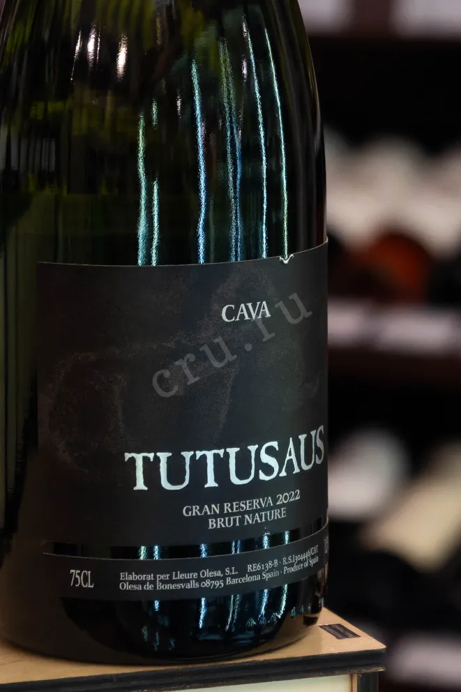 В магазине Крю Профи Tutusaus Gran Reserva Brut Nature 2022 0.75 л