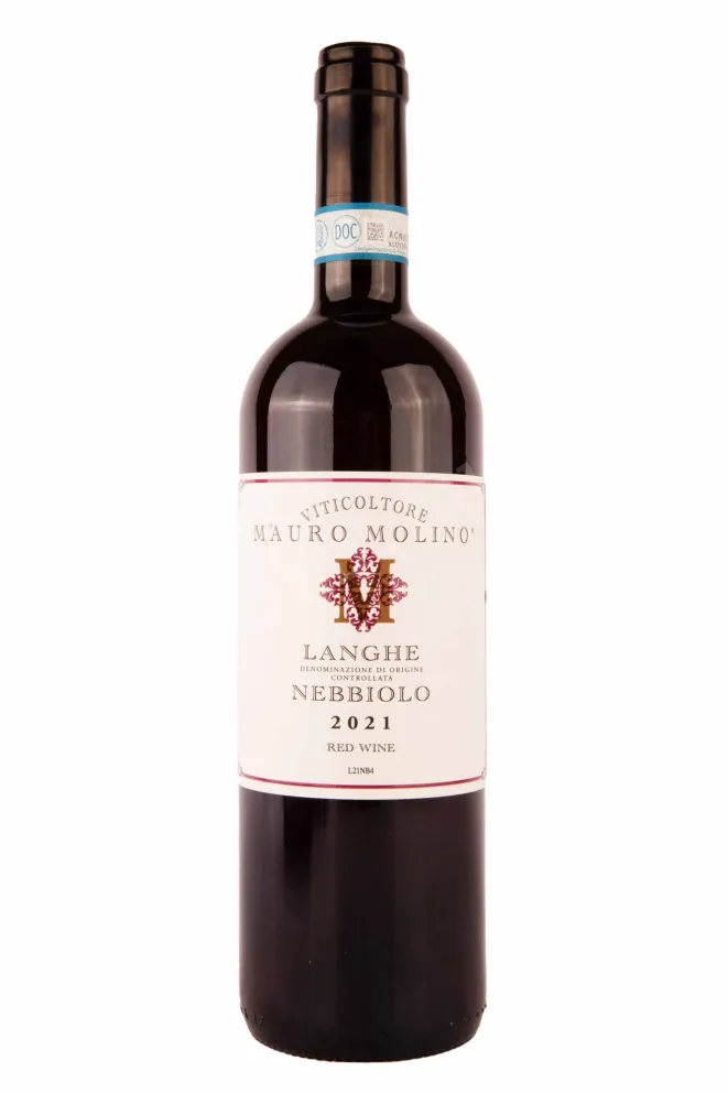 Вино Mauro Molino Nebbiolo Langhe 2022 0.75 л