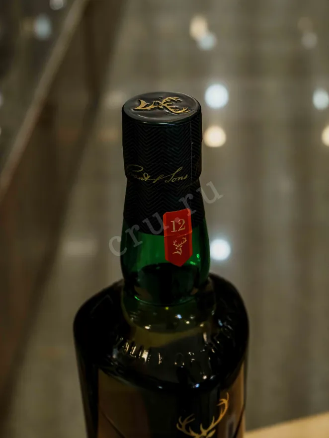 Пробка Glenfiddich 12 Years Old in tube 1 л