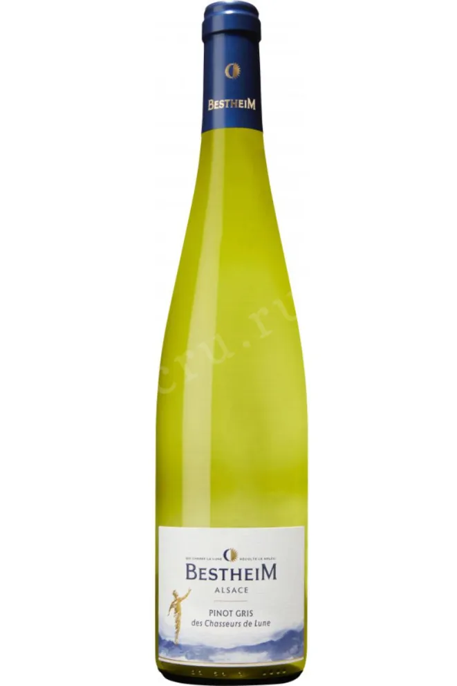 Вино Bestheim Pinot Gris des Chasseurs de Lune Alsace AOC 2021 0.75 л