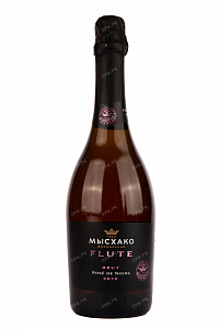 Игристое вино Мысхако Флюте Розовое Брют  0.75 л