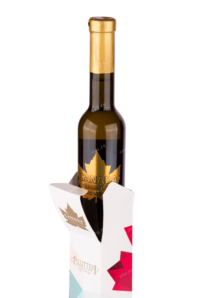 Бутылка айсвайна Пиллииттери Канада Коллекшн Видаль Селект Лейт Харвест 0.375 в подарочной коробке