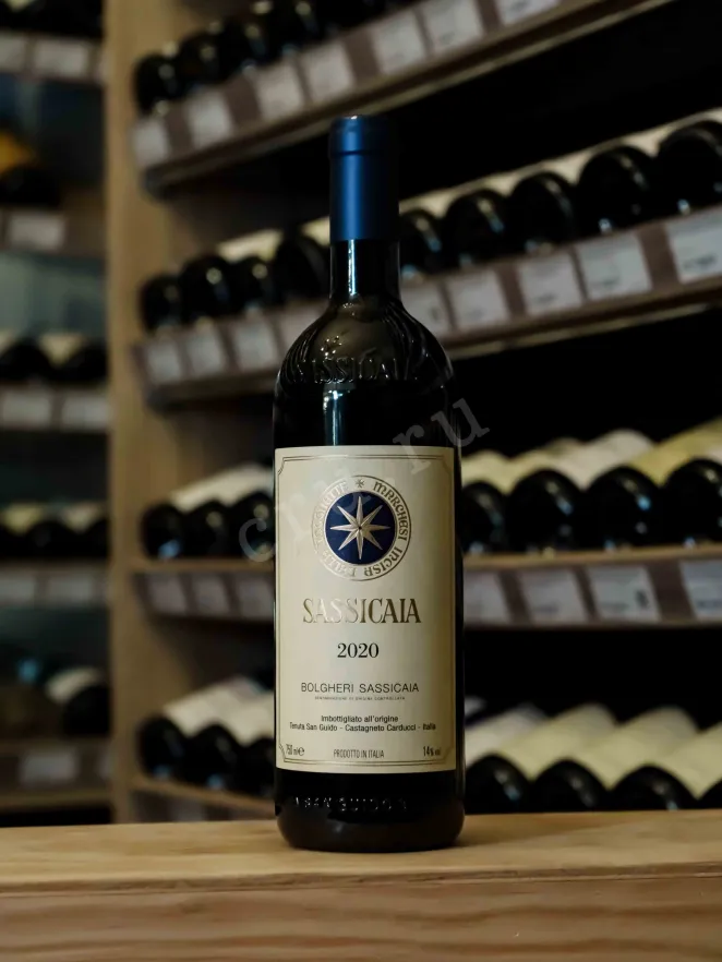 В магазине Крю Профи Sassicaia Bolgheri 2020 0.75 л