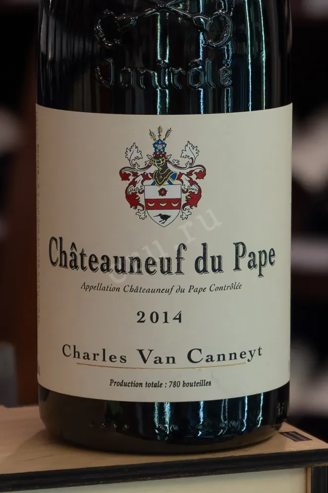 В магазине Крю Профи Charles Van Canneyt Chateauneuf-du-Pape AOC 2014 0.75 л