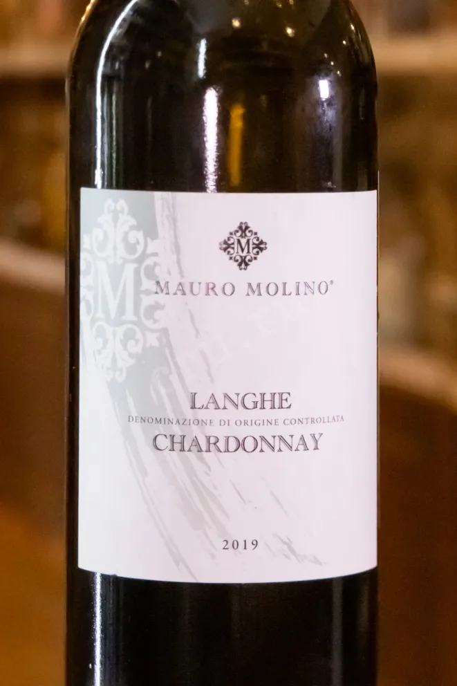 В магазине Крю Профи Mauro Molino Langhe Chardonnay 2019 0.75 л