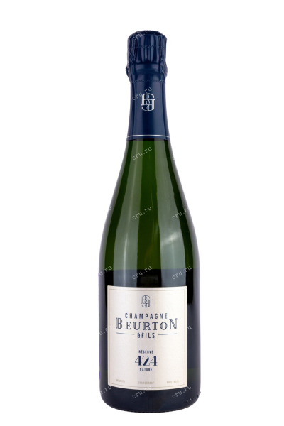 Шампанское Beurton Fils Réserve 424 Nature 2017 0.75 л