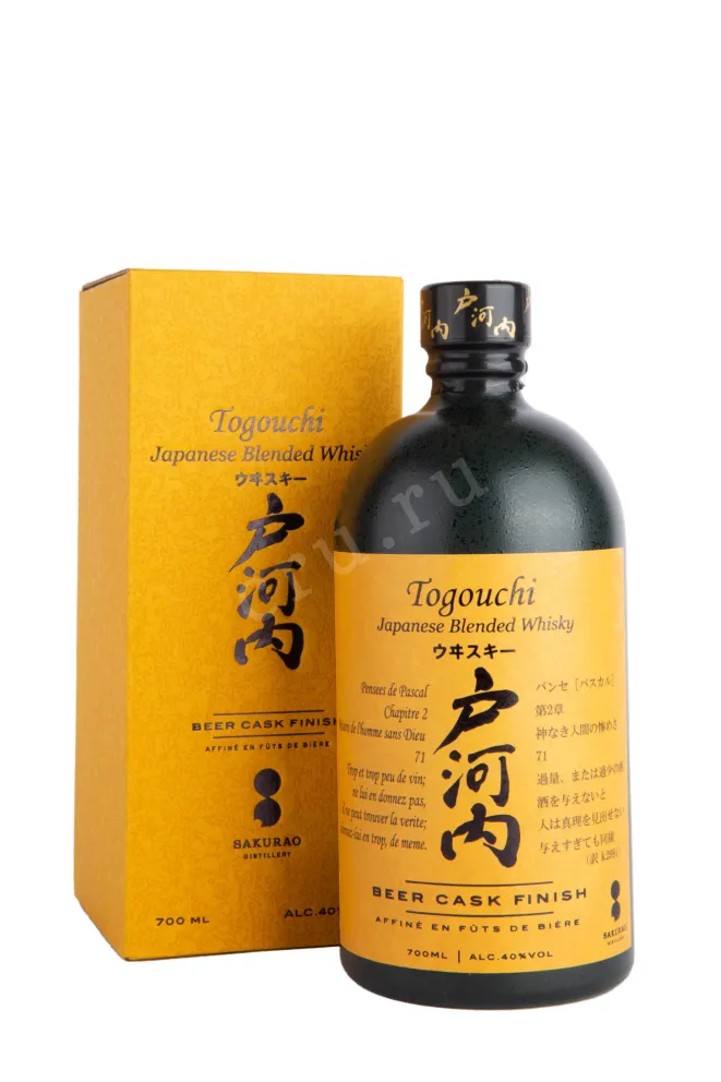 Виски Togouchi Beer Cask Finish with gift box  0.7 л