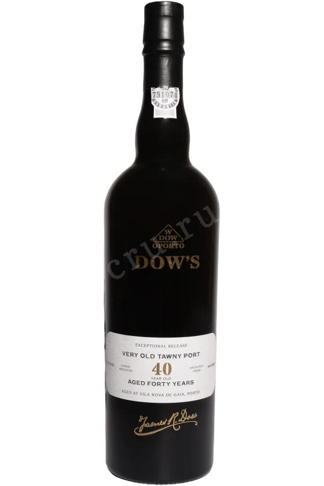 Бутылка Dows 40 years Tawny 1983 0.75 л
