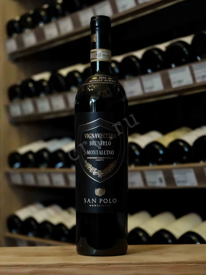 В магазине Крю Профи San Polo Brunello di Montalcino Vinavecchia DOCG 2016 0.75 л