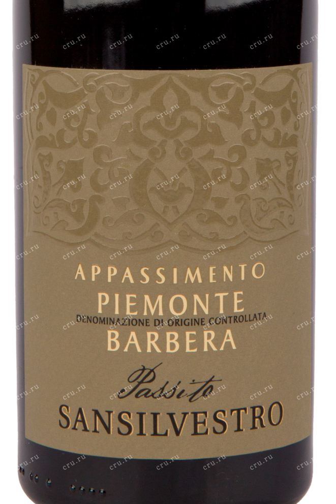 Вино San Silvestro Barbera Passito Appassimento Piemonte DOC 2020 0.75 л
