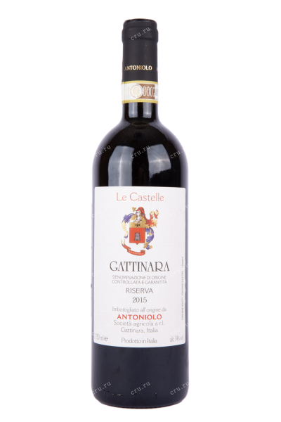 Вино Antoniolo Le Castelle Gattinara DOCG 2015 0.75 л